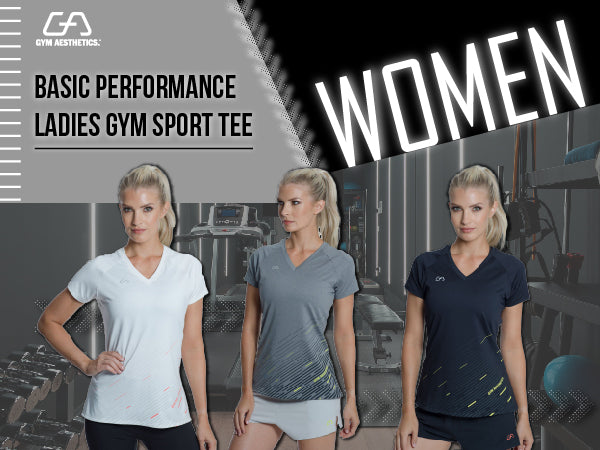 Basic Performance Ladies Gym Sport Tee - description 01