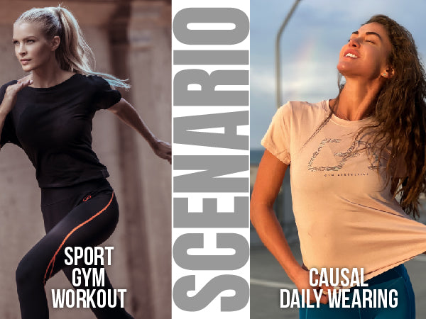 Basic Performance Ladies Gym Sport Tee - description 07