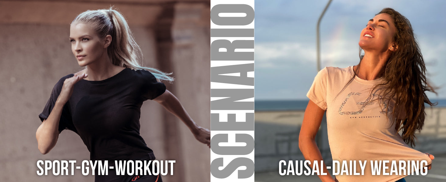 Basic Performance Ladies Gym Sport Tee - description 07