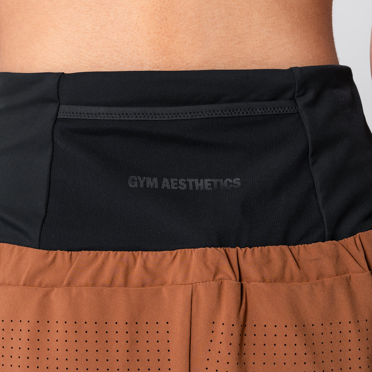 Activewear 2in1 Color Block Running Shorts for Women