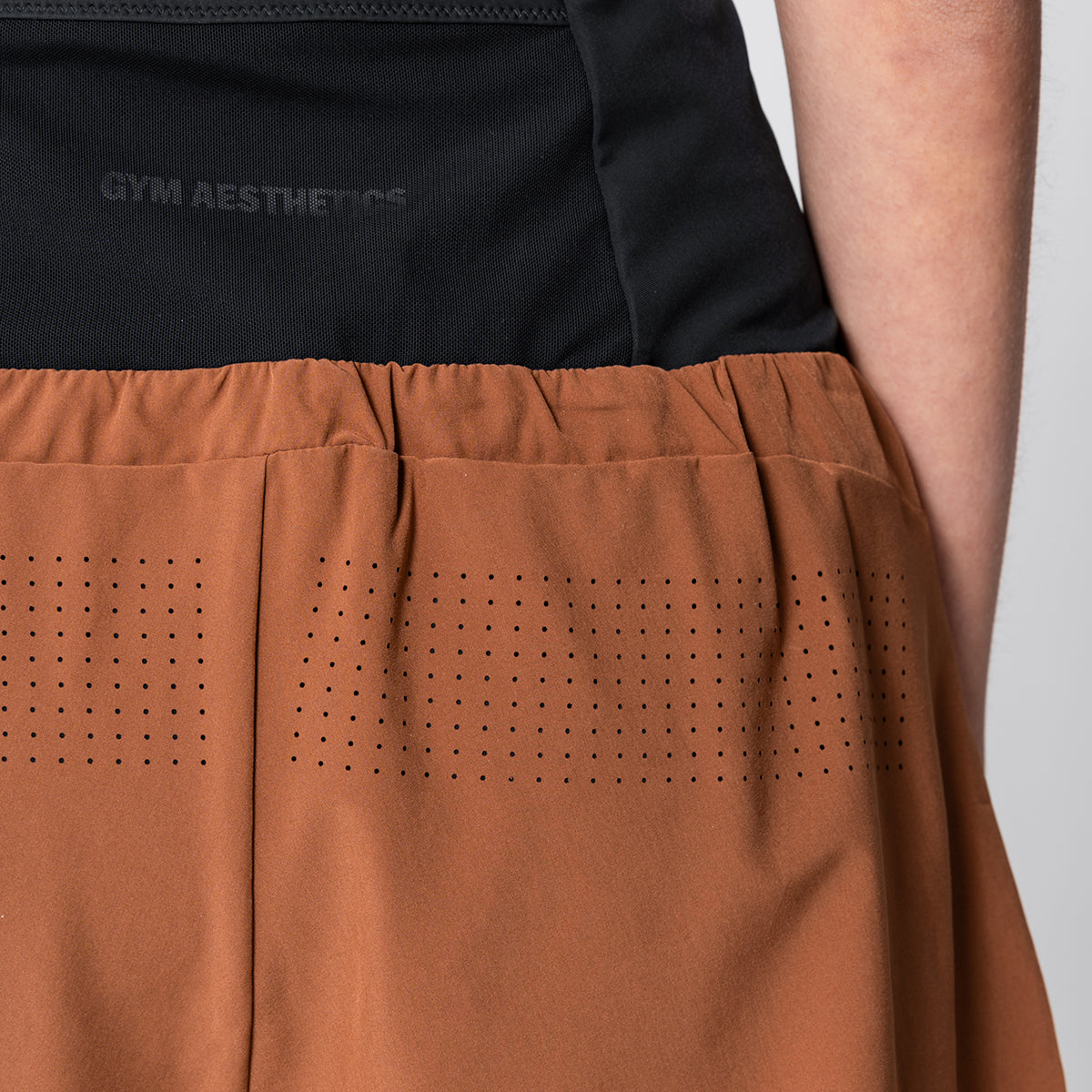 Activewear 2in1 Color Block Running Shorts for Women