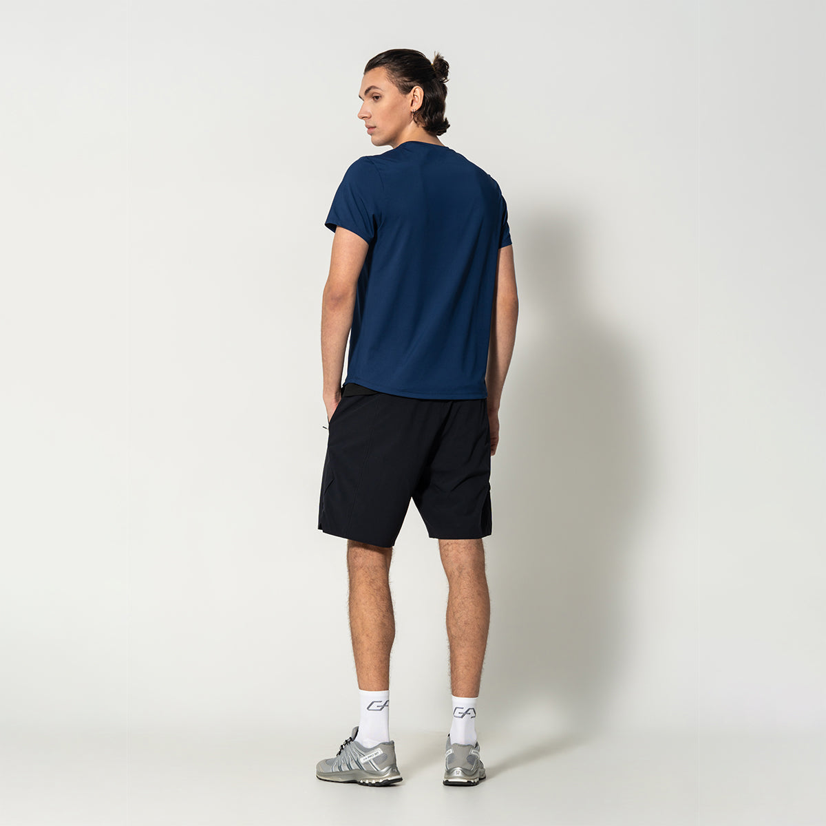 Activewear Performance T Shirt breathable mesh blocking for Men