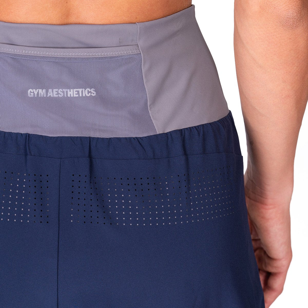 Activewear 2in1 Color Block Running Shorts for Women