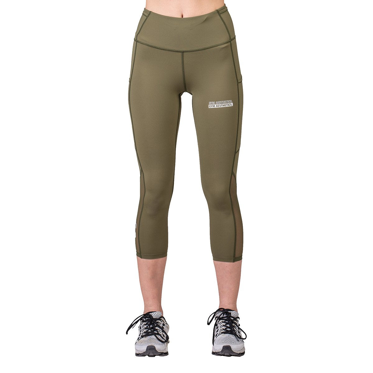 Activewear Workout Cropped Leggings for Women