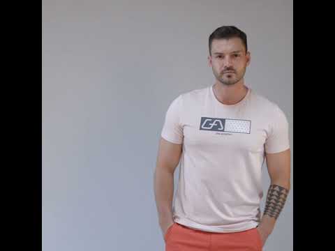 Image of Essential Coolever Cotton Touch Loose-Fit T-Shirt for Men