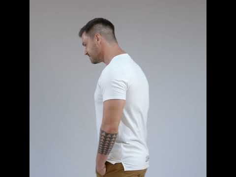 Image of Essential Coolever Cotton Touch Loose-Fit T-Shirt for Men